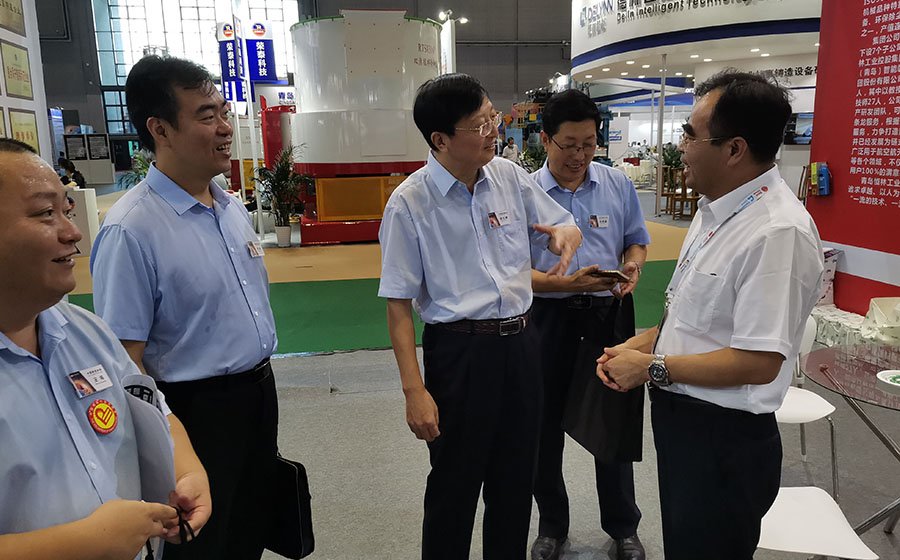 中國機械工業(yè)聯(lián)合會、中國鑄造協(xié)會張立波會長及相關領導蒞臨指導