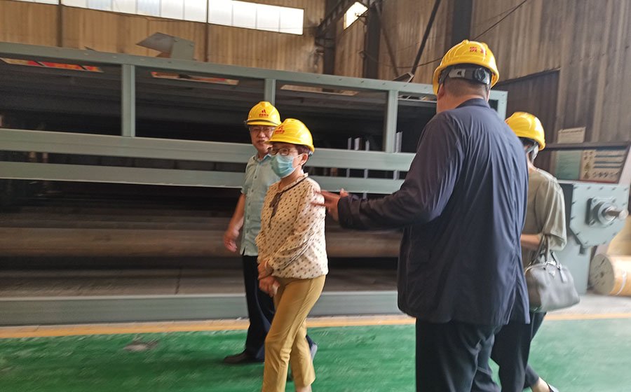 山東省裝備制造業(yè)協(xié)會張海平秘書長到公司考察調(diào)研