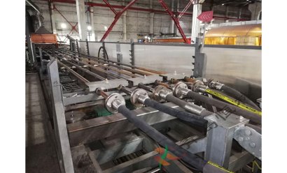 鋼管內(nèi)壁拋噴丸清理機