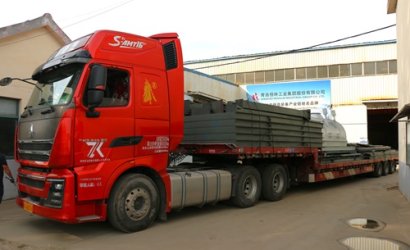 發(fā)營口埃斯威特閥門公司覆膜砂殼型殼芯自動化造型線