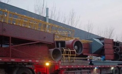 發(fā)營口埃斯威特覆膜砂殼型殼芯自動化造型線第9車