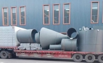 發(fā)營口埃斯威特覆膜砂殼型殼芯自動化造型線第10車