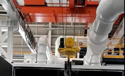 2024年2月3日，青島恒林工業(yè)集團(tuán)為三一筑工設(shè)計(jì)制作的工程機(jī)械零部件專(zhuān)用拋丸清理機(jī)調(diào)試完畢，進(jìn)入生產(chǎn)階段。