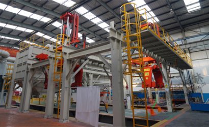 青島恒林工業(yè)集團(tuán)設(shè)計(jì)制作之V法自動(dòng)化造型線