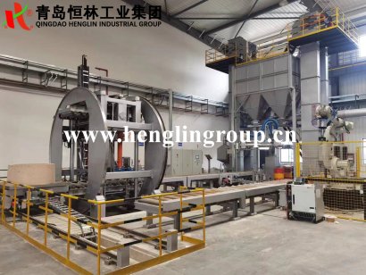 樹脂砂/水玻璃砂造型生產(chǎn)線