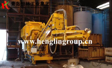 40噸樹(shù)脂砂線(xiàn)做不銹鋼閥門(mén)