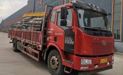 青島恒林工業(yè)集團(tuán)發(fā)中國核工業(yè)集團(tuán)某公司不銹鋼噴砂房第5車