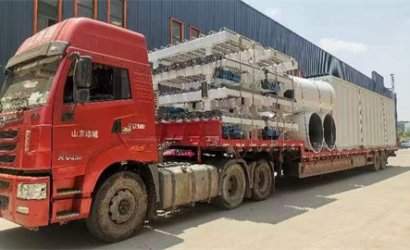 青島恒林工業(yè)集團發(fā)三一重工樹脂砂自動化造型線貨第4車