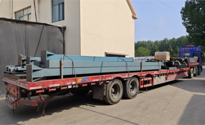 青島恒林工業(yè)集團發(fā)三一重工樹脂砂自動化造型線貨第5車