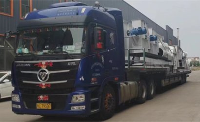 青島恒林工業(yè)集團(tuán)發(fā)三一重工樹脂砂自動化造型線貨第10車