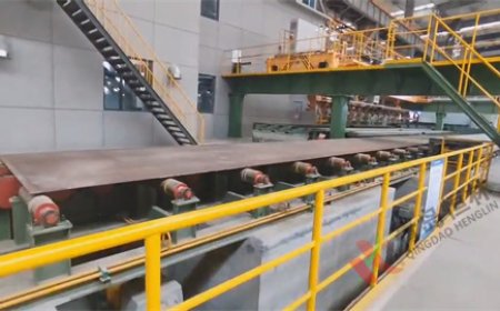 徐工集團鋼板預(yù)處理線