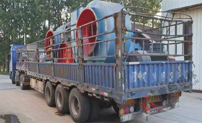 青島恒林工業(yè)集團(tuán)發(fā)三一重工樹脂砂自動(dòng)化造型線貨第14車