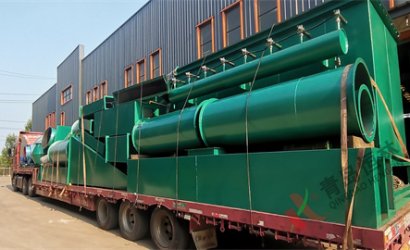 青島恒林工業(yè)集團(tuán)發(fā)湖北合創(chuàng)重工QXY5000鋼板預(yù)處理線第7車