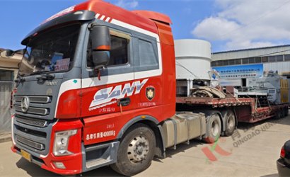 青島恒林工業(yè)集團(tuán)發(fā)山東礦山機(jī)械集團(tuán)公司水玻璃砂造型線第三車