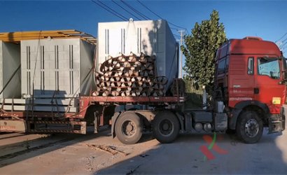 青島恒林工業(yè)集團(tuán)發(fā)山東礦山機(jī)械集團(tuán)公司水玻璃砂造型線第五車