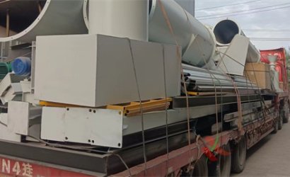 青島恒林工業(yè)集團(tuán)發(fā)山東礦山機(jī)械集團(tuán)水玻璃砂造型線第7車