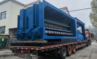 青島恒林工業(yè)集團(tuán)發(fā)河南安陽鋼鐵Q6955中厚板鋼板線第2車