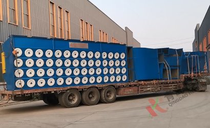 青島恒林工業(yè)集團(tuán)發(fā)河南安陽(yáng)鋼鐵Q6955中厚板鋼板線第5車