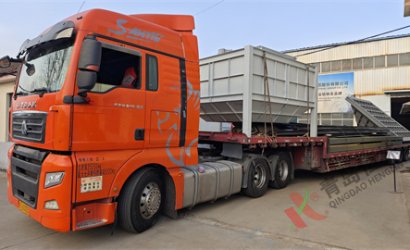 青島恒林工業(yè)集團(tuán)發(fā)陜西中興鑄鍛V法造型線第1車；發(fā)河南安陽(yáng)鋼鐵Q6955中厚板鋼板預(yù)處理線第5車