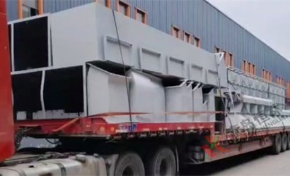 青島恒林工業(yè)集團(tuán)發(fā)湖北合創(chuàng)二噴二涂噴砂漆房設(shè)備第6車