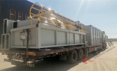 青島恒林工業(yè)集團(tuán)發(fā)山東高密Q3720吊鉤式拋丸機(jī)第1車