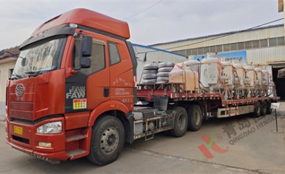 青島恒林工業(yè)集團發(fā)河北合創(chuàng)重工兩噴兩涂生產(chǎn)線第13車