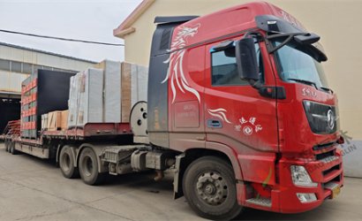 青島恒林工業(yè)集團(tuán)發(fā)湖北三峽泵業(yè)樹脂砂造型線第7車