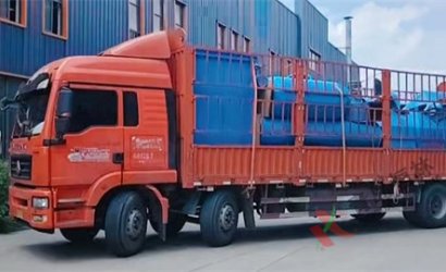 青島恒林工業(yè)集團(tuán)發(fā)河北遠(yuǎn)大閥門拋丸清理機(jī)第3車