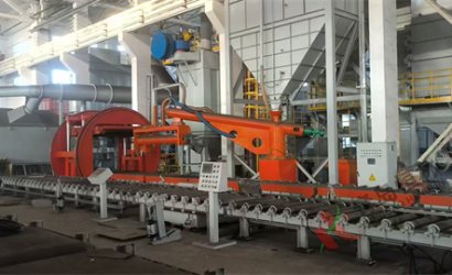 青島恒林工業(yè)集團(tuán)為湖北宜昌三峽泵業(yè)設(shè)計(jì)制作的樹脂砂造型線安裝調(diào)試完畢