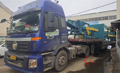 青島恒林工業(yè)集團發(fā)山東祥瑞鐵模覆砂自動化造型線第4車發(fā)貨