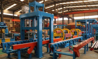 青島恒林工業(yè)集團設計制作的鐵模覆砂自動化造型線單機圖片