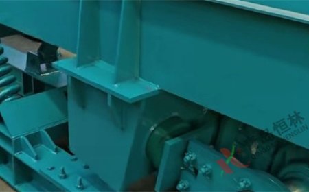 鐵模覆砂自動(dòng)化造型線振動(dòng)輸送槽