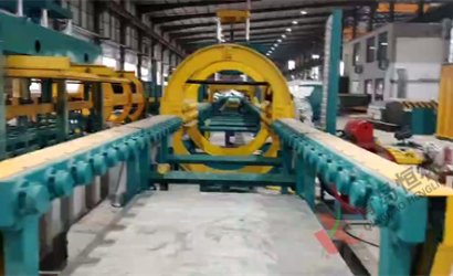 青島恒林工業(yè)集團(tuán)為山東重汽做的鐵模覆砂自動(dòng)化造型線已安裝完成