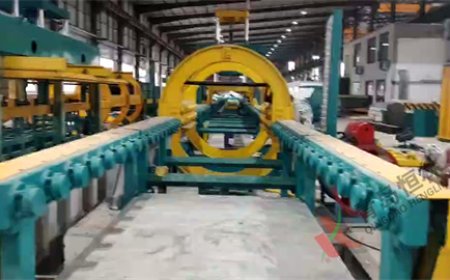 山東重汽鐵模覆砂自動(dòng)化造型線